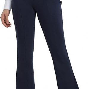 Womens Yoga Dress Pants Work with 4 Pockets